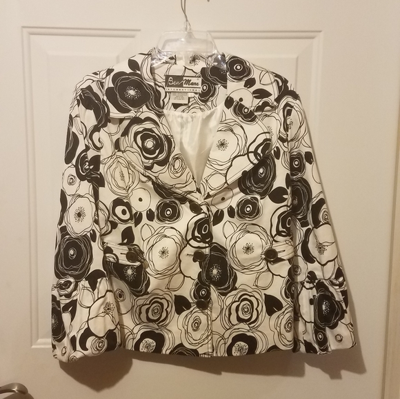 Beu marc size 6 floral Blazer - Picture 1 of 6